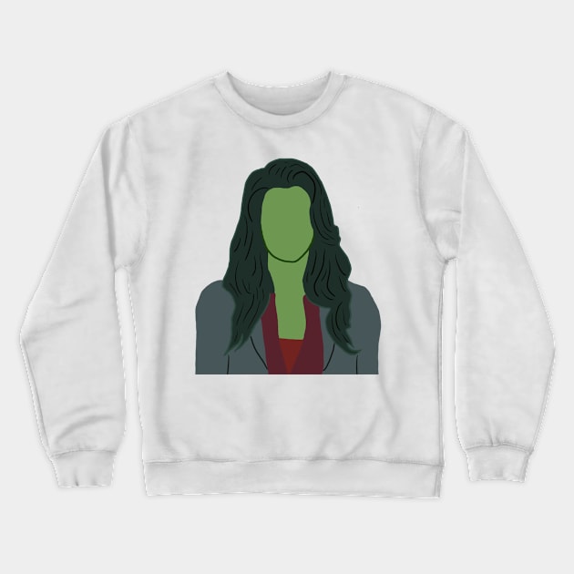 The green attorney Crewneck Sweatshirt by CalliesArt